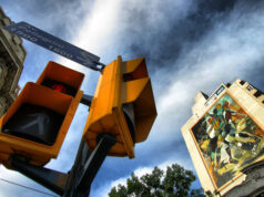 Arte del bueno en las calles rosarinas