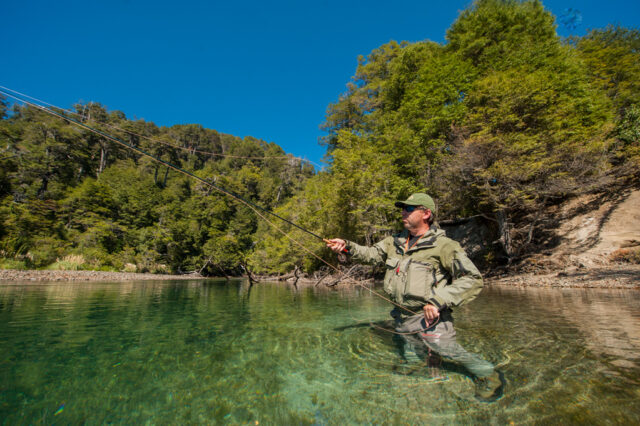 pesca corredor de los lagos