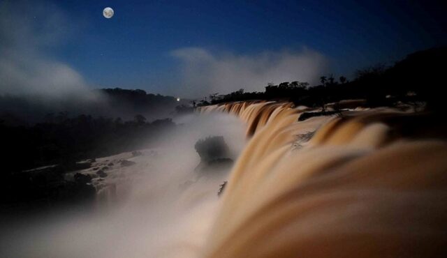 cataratas luna llena