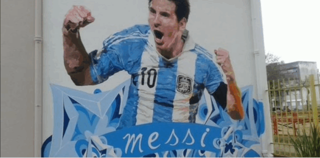 Messi escuela