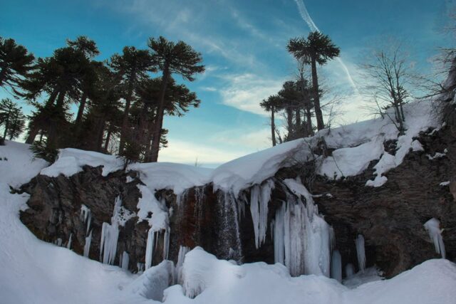 Cascada congelada