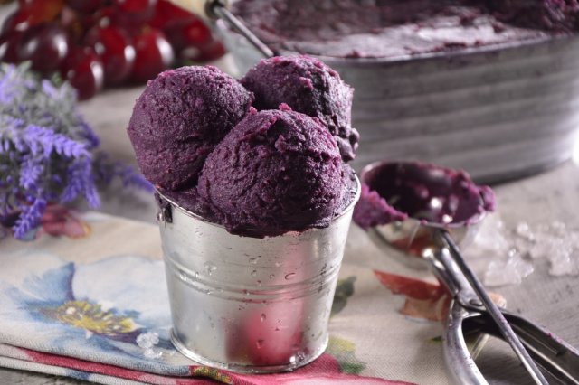 helado de vino